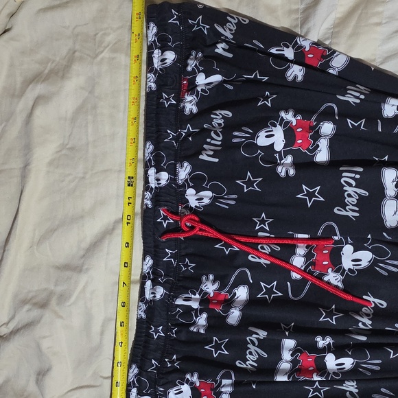 Disney Black and White Mickey Pajama Pants - Picture 4 of 7